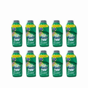 Pack 10 Unidades Detergente Rinso Para Diluir 500 Ml