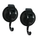 thumbnail image 5 of Ganchos De Ventosa De 2 Piezas Fáciles De Instalar Sin Taladrar Para Toalla De Baño Negro, 5 of 5