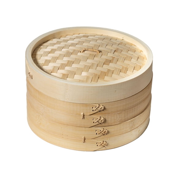 Cestas vaporeras de bambú Joyce Chen, 2 niveles, 25 cm