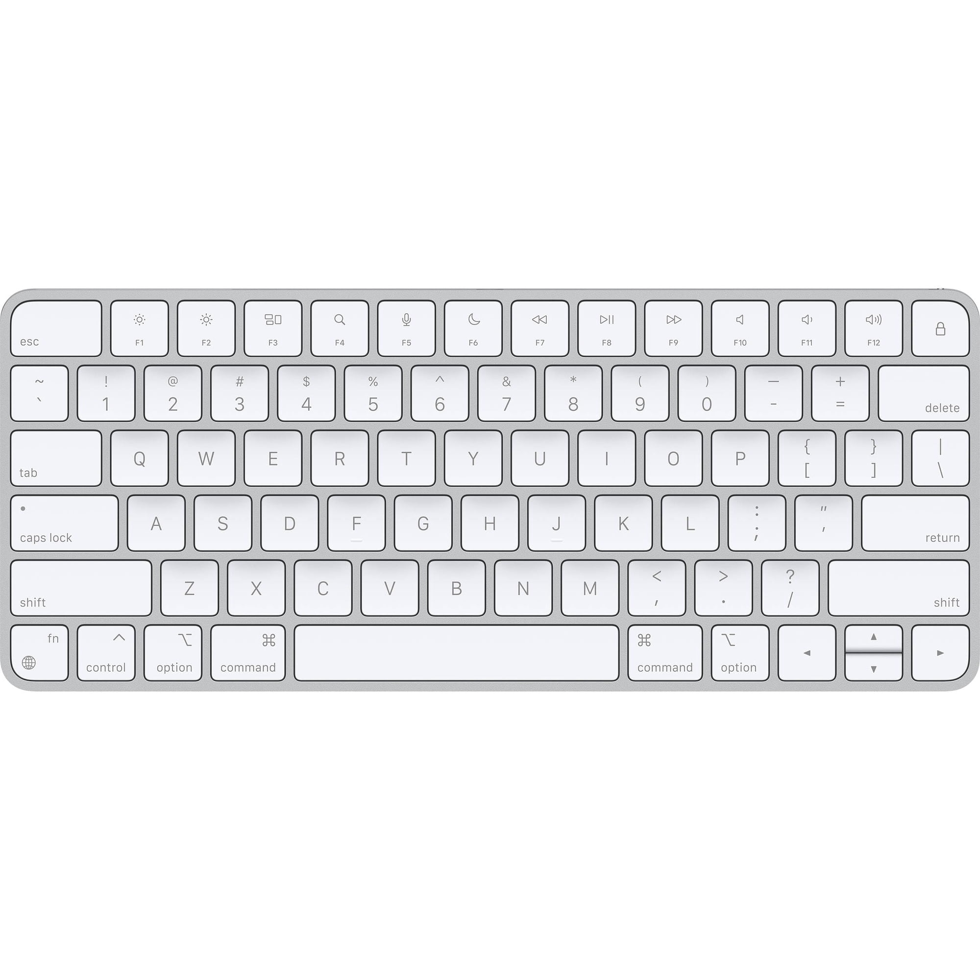 Teclado Apple Magic Renovado, Inglés De Ee. Uu., Plateado