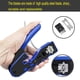 thumbnail image 5 of Cortador de engarzado RJ45 para Cat6a, Cat6, Cat5, Cat5e, 5 of 6