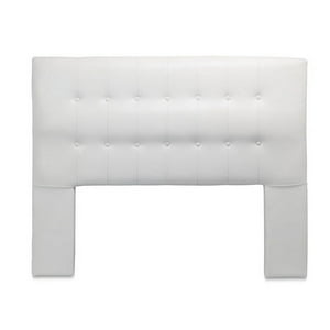 Dgb - Respaldo Cama 2 Plazas Pu Blanco Sevilla Cp