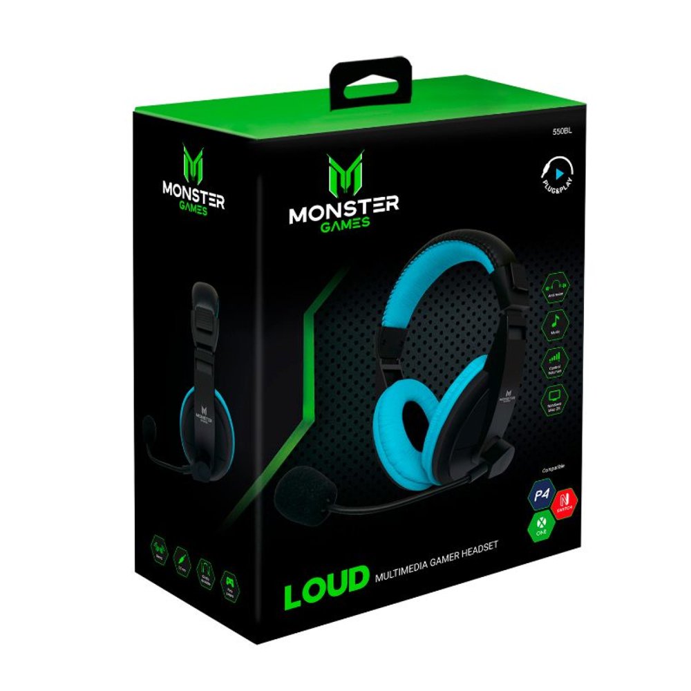 Monster Loud Azul, foto 4
