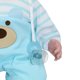 thumbnail image 3 of Muñeca JC Toys suave y tierna de 50 cm con atuendo, azul botella, 3 of 6