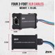 thumbnail image 2 of Cable Breakout LyxPro de 4 canales XLR/TRS hembra a RJ45 Ethercon, 2 of 7