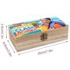 thumbnail image 2 of El Aula de Caitie Caja Organizadora de Madera Rústica - Caja Decorativa Multifuncional para Escritorio, Hogar, Oficina, Joyas y Manualidades, 2 of 6