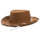 thumbnail image 1 of Sombrero vaquero de fieltro marrón para niños, divertidos sombreros de fiesta, pequeños, 1 of 3