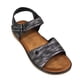 thumbnail image 2 of Sandalia Casual Mujer con Hebilla Ajustable 0520-4 Negro, 2 of 5