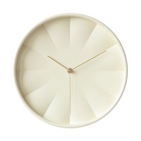 Magideal - Reloj De Pared Moderno Y Silencioso De 12 Pulgadas, Redondo, Decorativo, Para Colgar En La Sala De Estar, La Cocina Y La Decoración Del Hogar. Beige