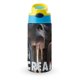thumbnail image 1 of Scream Botella de Agua con Tapa Pop Top de Un Toque, Acero Inoxidable, a Prueba de Fugas, para Deportes, Botella Infantil azul 12 oz, 1 of 6