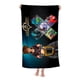 thumbnail image 3 of Kingdom Hearts Toalla de playa de secado rápido con diseño temático, regalo para mujeres y niñas, ideal para cumpleaños, fans, amantes de la música, uso en la playa o al aire libre, 78 × 180 cm, 3 of 6