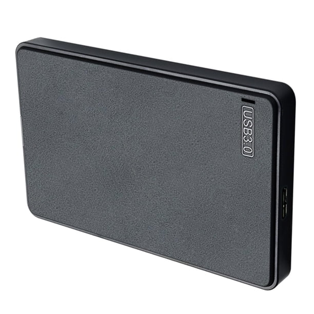 Caja de HDD externa de 2,5", para Windows, USB 3.0 hacia atrás sin herramientas USB 3.0 a portátil de 5 GigaBits Per Second con cables USB Estuche de HDD para