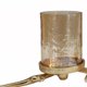 thumbnail image 2 of Portavelas Benzara BM285263, 41 cm, aluminio y cristal dorado, 2 of 6