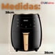 thumbnail image 3 of Freidora De Aire Digital 6 Litros 2400W Air Fryer Premium, 3 of 9
