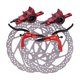 thumbnail image 2 of Juego De Frenos De Disco Hidráulicos Para Bicicleta De Monta?a, Delanteros Y Traseros, Color Rojo, Con Disco, 2 of 5