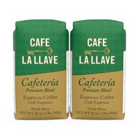Cafe La Llave - Café Expreso Integral Coffee Café La Llave, 946 Ml X 2, Tostado Oscuro