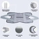 thumbnail image 3 of Rodillera Ajustable JOMVD con Resortes Laterales, 3 of 7