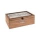 thumbnail image 1 of Costurero de Madera Oria con Tapa de Vidrio Atmosphera, 1 of 6