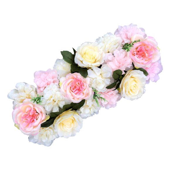 Faux Roses Flor Artificial Telón De Fondo Decoración De Ramo De Oficina En Casa