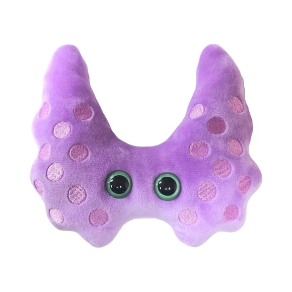 Peluche GIANT MICROBES Tiroides 15 cm Modelo Anatómico