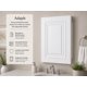 thumbnail image 1 of Botiquín de Baño Mirrors and More 41 × 56 cm Blanco, 1 of 9