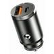thumbnail image 1 of Cargador Auto Invisible Carga Rápida 15wtipoc 18wusb 12-24v Negro cc330, 1 of 3