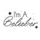 thumbnail image 1 of Decomural I'm A Belieber Justin Bieber WS-40831, 1 of 2