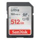 thumbnail image 1 of Tarjeta de memoria SanDisk Ultra SDXC 512GB UHS-I C10 U1 Full HD, 1 of 6