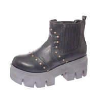 Botín Terraplen Negro Vía Franca