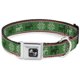 thumbnail image 1 of Collar para perro con cierre de hebilla, punto navideño, diseño de alce o copos de nieve, 1 of 9