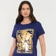 thumbnail image 3 of Polera Mujer M/C Focal Print Azul Royal Corona, 3 of 5