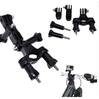 Genérico - Soporte Bicicleta Para Gopro + Dos Brazos Pivote