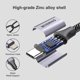thumbnail image 2 of Adaptador USB‑C a 3,5 mm MOSWAG Hi‑Fi 12 cm con cable trenzado de nylon, 2 of 6