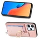 thumbnail image 4 of Funda Magnética Para Xiaomi Redmi 12 Con Billetera Y Anillo Protector Resistente Rosa, 4 of 5
