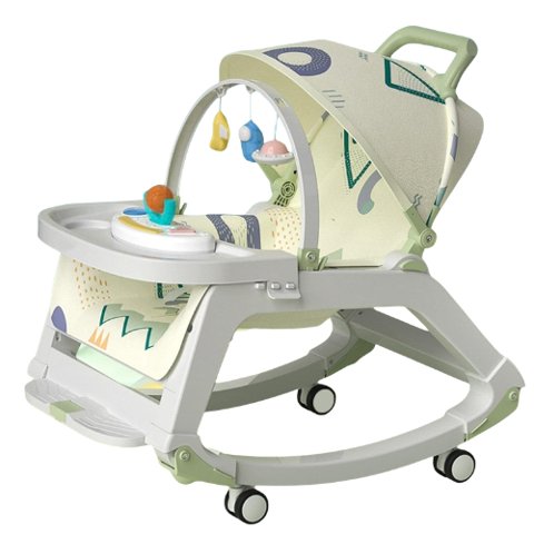 Crusec - Silla Mecedora Bebé Multifuncional Evolutiva 0 A 3 Años