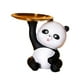 thumbnail image 4 of Estatua De Bandeja De Almacenamiento De Escultura De Panda Multiusos Para Decoración De Sala De Estar En Blanco Y Negro, 4 of 5