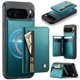 thumbnail image 1 of Para Google Pixel 9 Pro XL Funda de Teléfono Compatible con MagSafe 2 en 1 Billetera con Tarjetero y Bolsillo con Cierre para Efectivo, Funda de Cuero PU, Bloqueo RFID, Soporte Magnético Protector, 1 of 8