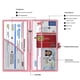 thumbnail image 2 of Portatarjetas TOURSUIT Rosa Brillante para Organizador de Coche, 2 of 7