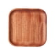 thumbnail image 1 of Bandeja De Madera Para Servir, Bandeja De Madera Fácil De Limpiar Para Comida, Fruta, Aperitivos, Pan, 13cm X 13cm X 1,5 Cm, 1 of 5