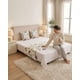 thumbnail image 5 of Piecera de Cama Texturizada con Bordado Botanico, 5 of 7