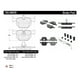 thumbnail image 2 of Pastillas Freno para auto BMW 740d 1994-2001 Trasero, 2 of 5