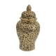 thumbnail image 3 of Tarro De Jengibre De Porcelana Con Tapa, Jarrón De Cerámica Para Mesa De Fiesta, Centro De Mesa, Hogar, Dorado, 3 of 3
