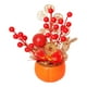 thumbnail image 1 of Ramo De Flores Artificiales Con Cubo De Bendición De Flores Para Oficina, Cumpleaños, Boda, Estilo A, 1 of 2