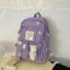 thumbnail image 3 of Schoolbag Large Capacity High School Female Backpack Daily Leisure Bags Shoulder Adjustable Backpack, 3 of 3