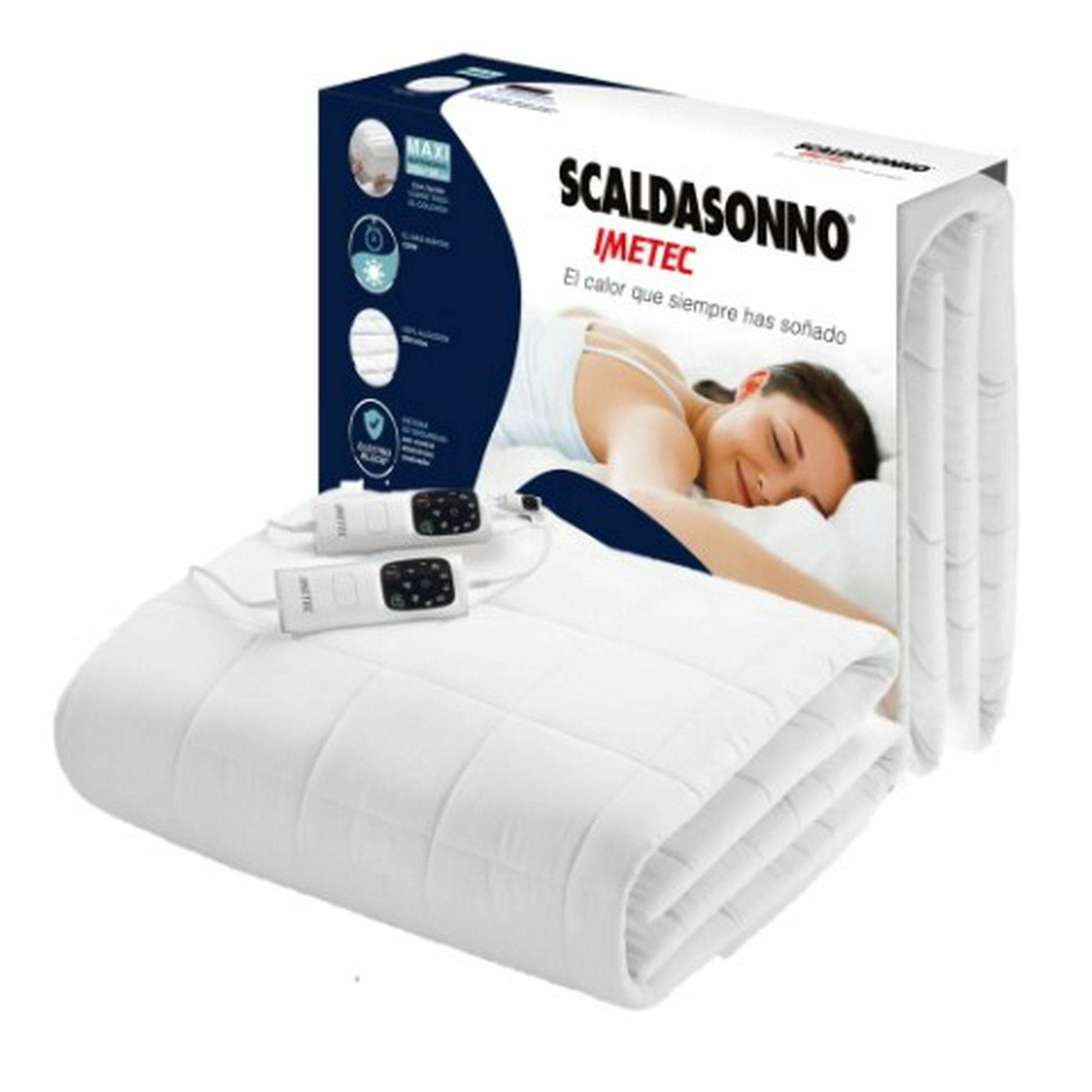 Scaldasonno - Calienta Cama Adapto Maxi 2 Plazas Blanco