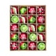 thumbnail image 3 of 20 Piezas De Adornos De Bolas De Navidad, Decoraciones Para árboles De Navidad Para Cumpleaños, Porche, Rojo Y Verde, 3 of 3