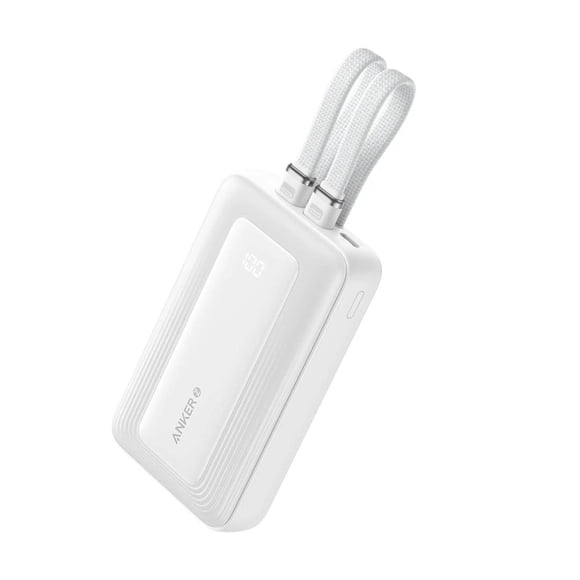 Power Bank Anker Zolo 20.000 mAh 30W USB-C, Lightning,Blanco
