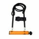 thumbnail image 4 of Candado U-lock Onwheels Largo Con Piola Y Soporte - Naranjo, 4 of 7