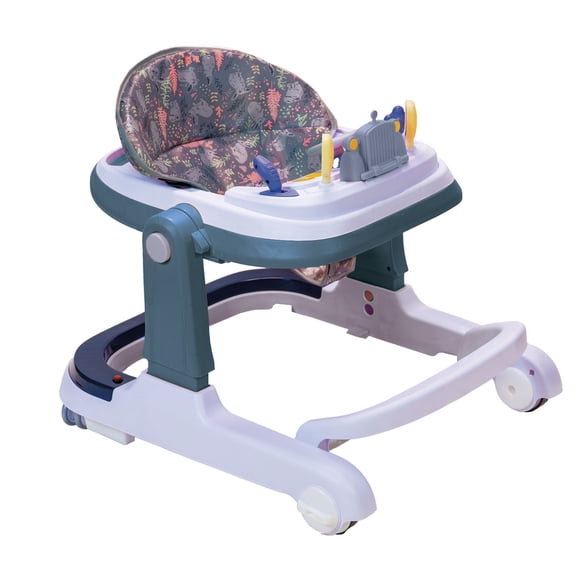 Caminadora Andador Bebe Camion Musical Anticaida Stylish Azul