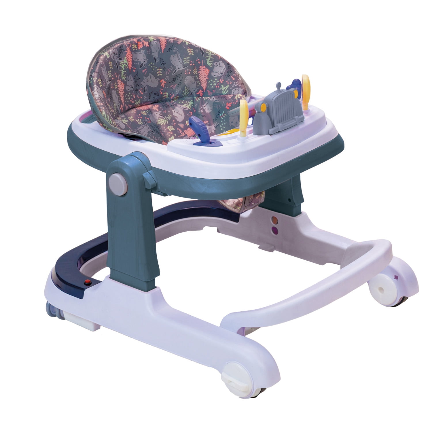 Mundo Online - Caminadora Andador Bebe Camion Musical Anticaida Stylish Azul